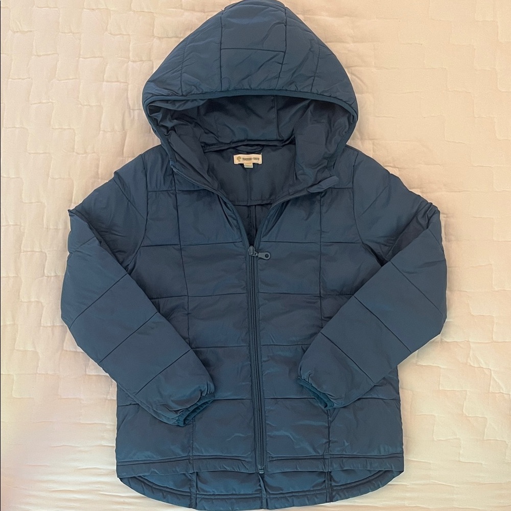 Tucker + Tate Boys Blue Hooded Jacket Size Small (7/8)